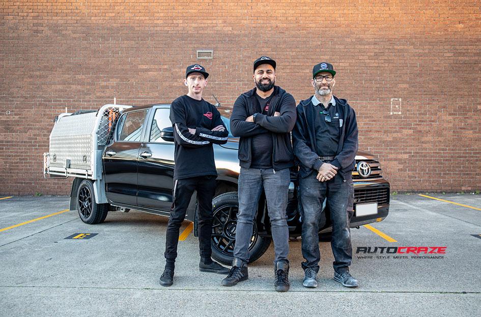 TOYOTA HILUX 2WD (2005 ONWARDS) BULLY KM708 SATIN BLACK